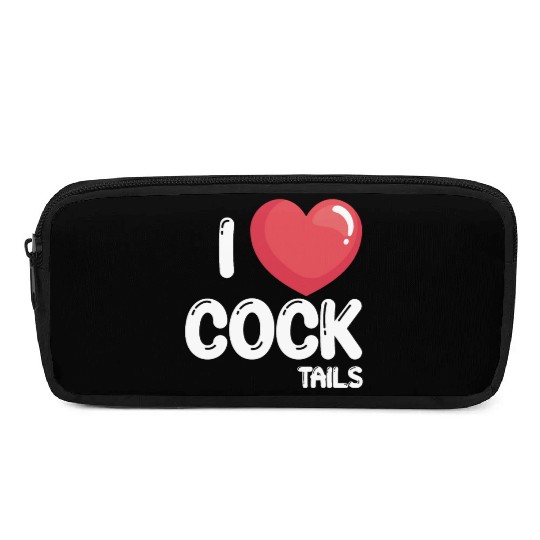 Funny I Love Cocktails 2 Pencil Cases