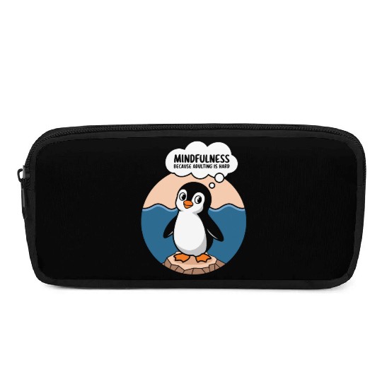 Mindfulness Because Adulting Is Hard Pencil Cases