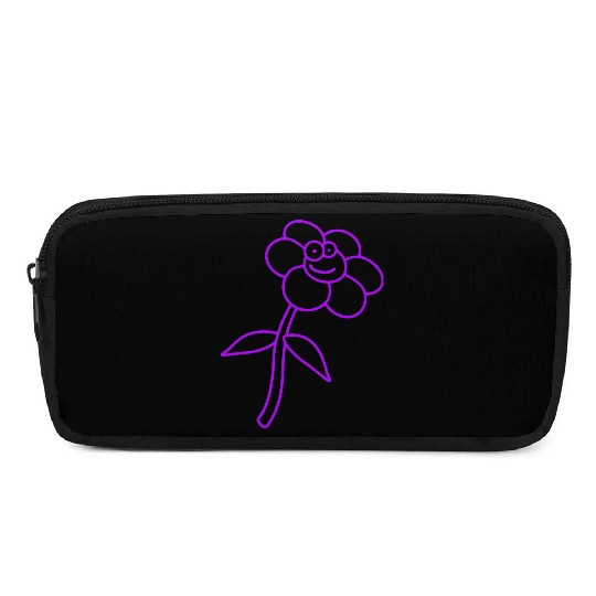 Sweet Flower Spring Summer Nature Funny Cute Face Pencil Cases