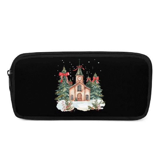 Oh Come Let Us Adore Him Funny Chrismas Jesus Pencil Cases