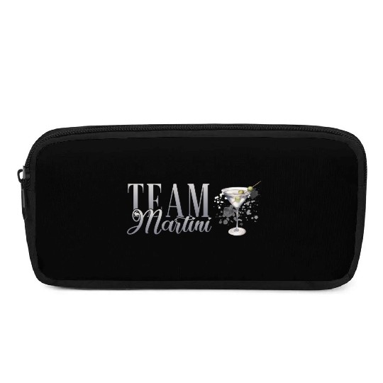 Team Martini Cocktail Bartender Pencil Cases