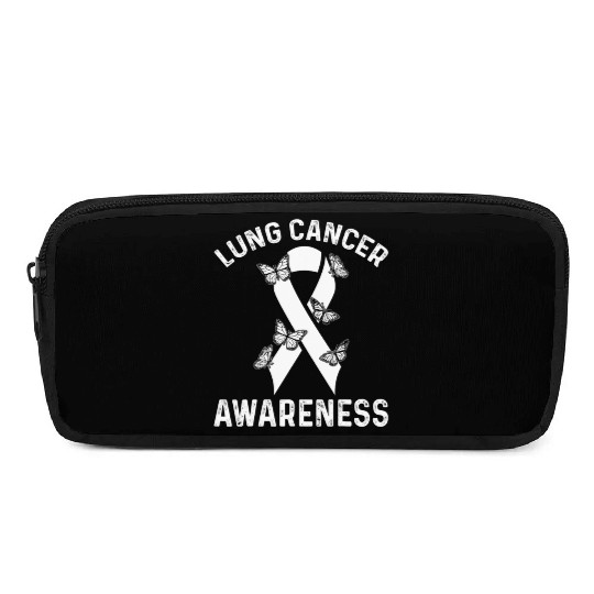 Lung Cancer Awareness Month Support Pencil Cases