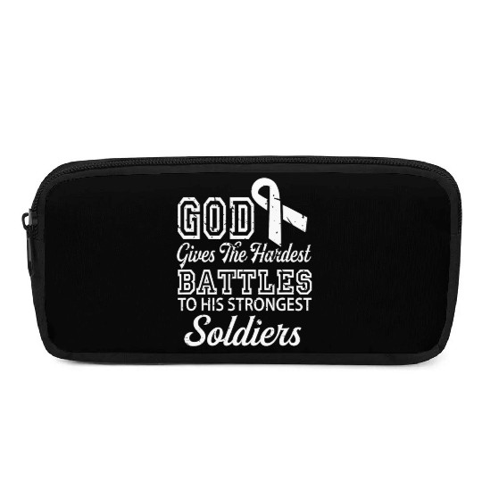 Jesus Prayer Lung Cancer Warrior Lung Cancer Pencil Cases