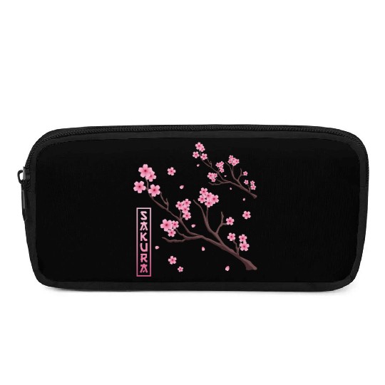 Cherry Blossom Japan Harajuku Manga Japan Sakura Pencil Cases
