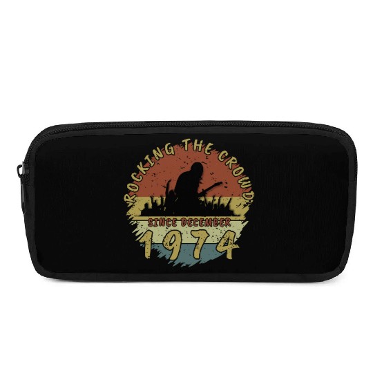 50th birthday Rocking this planet GIT 12/1974 Pencil Cases