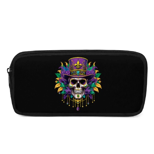 Sugarskull Muertos Festival Parade Mardi Gras Pencil Cases