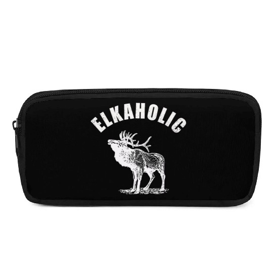 Elk Hunting Elkaholic Hunters Pencil Cases