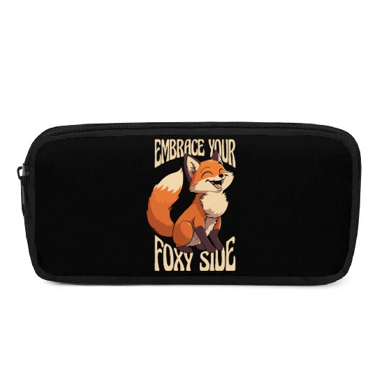 Embrace Your Foxy Side Canidae Caninae Red Fox Pencil Cases