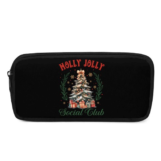 Holly Jolly Nutcracker, Merry Christmas Pencil Cases