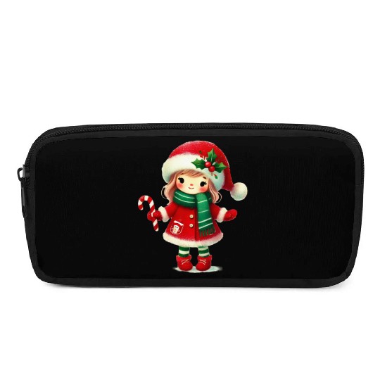 Merry Christmas, Christmas Vintage Pencil Cases