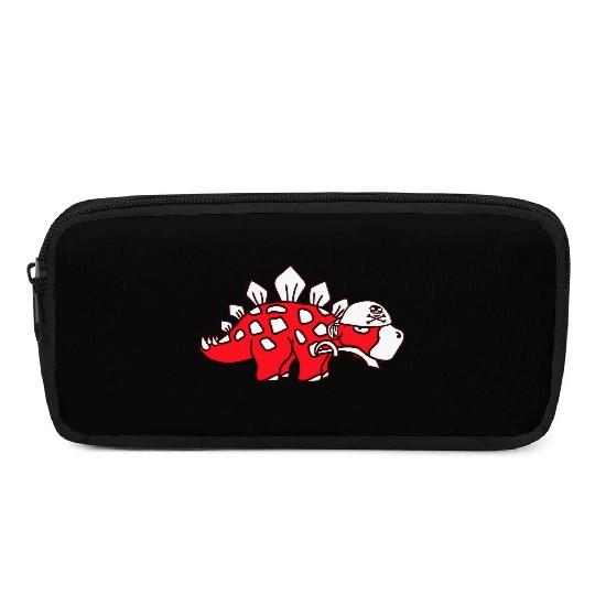 Stegosaurus Dinosaur Sabre Pirate Captain Dino Fun Pencil Cases