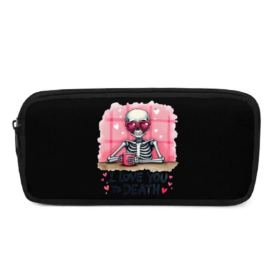 Valentines Retro, Valentine Day Pencil Cases