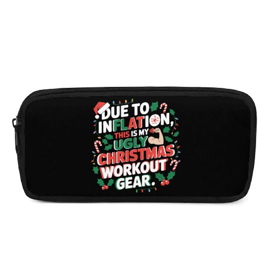 Inflation-Proof Christmas Workout Pencil Cases