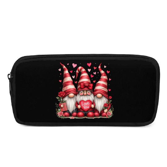 Gnomes Valentines Revelin, Valentine Retro Pencil Cases