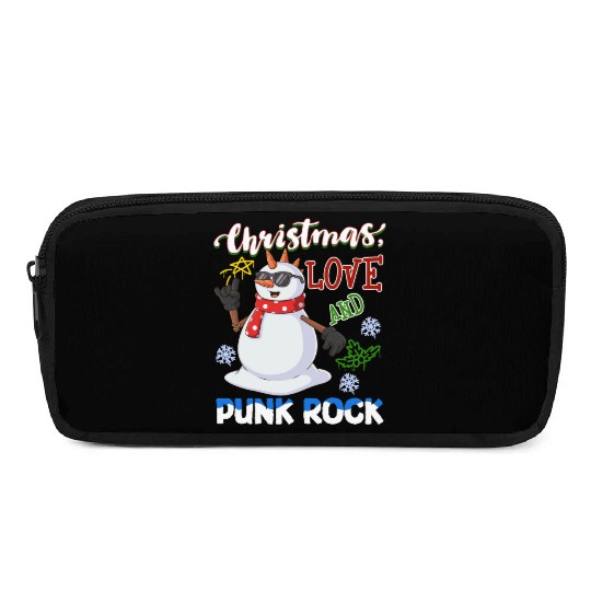 Rocky Christmas: Santa Claus Concert In Punk Rock Pencil Cases