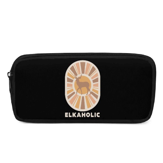 Elk Hunting Elkaholic Hunters Pencil Cases