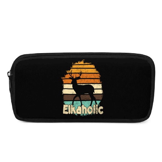 Elk Hunting Elkaholic Hunters Pencil Cases