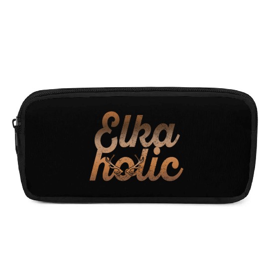 Elk Hunting Elkaholic Hunters Pencil Cases