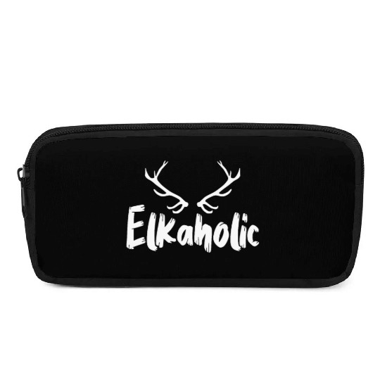 Elk Hunting Elkaholic Hunters Pencil Cases