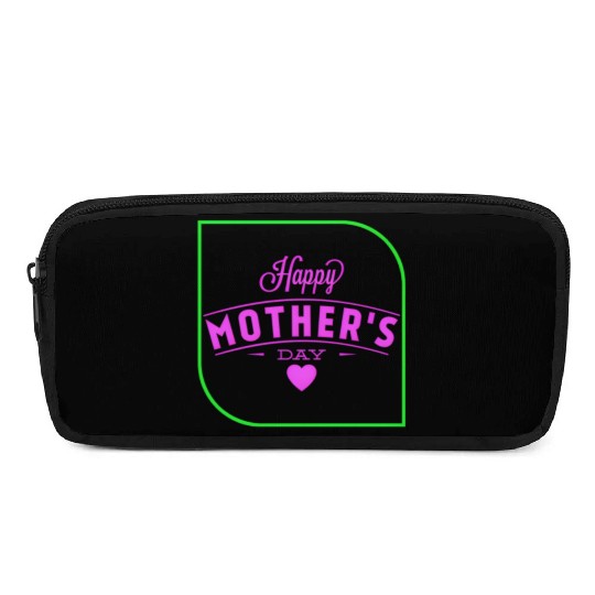 Vibrant Mother's Day Greeting Pencil Cases