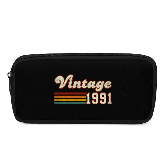 34th Birthday Gift - Vintage 1991 Pencil Cases