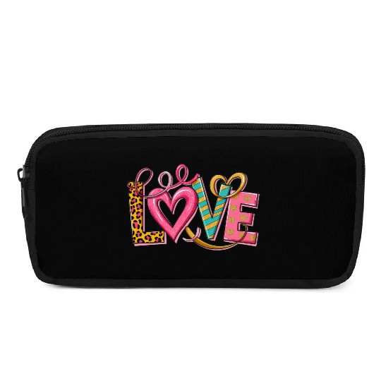 Valentines Day, Valentine Retro Pencil Cases