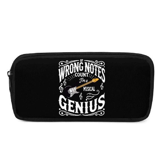 If wrong notes count I'm a musical genius guitar Pencil Cases