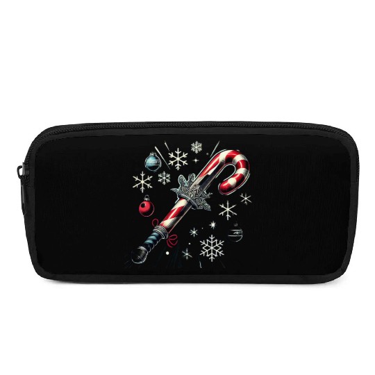 Candy Cane Swordfight: Christmas Battle & Cheer Pencil Cases