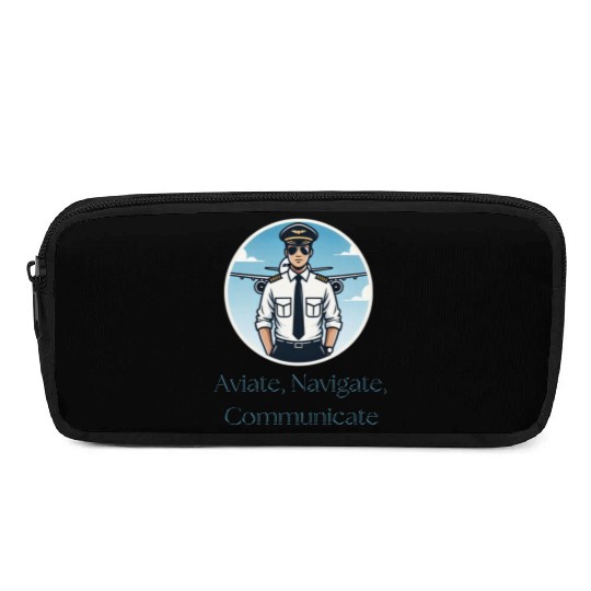 Aviate, Navigate, Communicate - Pencil Cases for Pilots