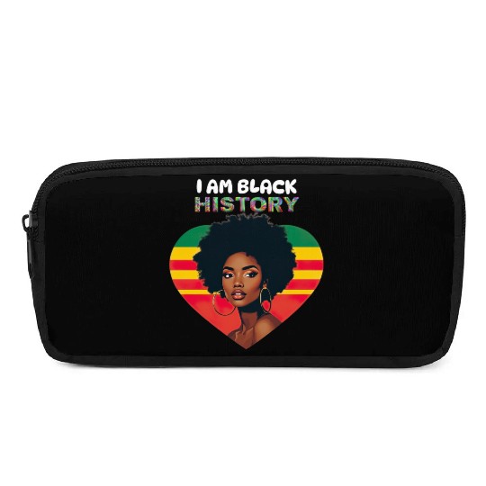I AM BLACK HISTORY Pencil Cases