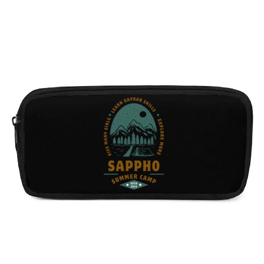 Sappho Summer Camp Pencil Cases – Lesbian,wlw design