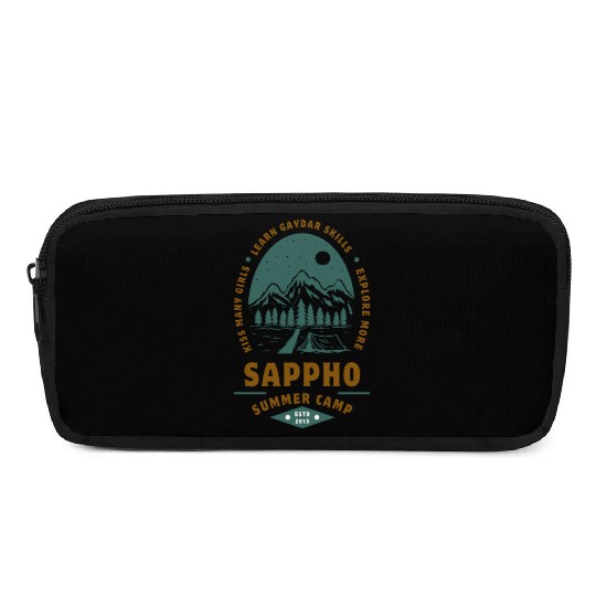 Sappho Summer Camp Pencil Cases – Lesbian,wlw design