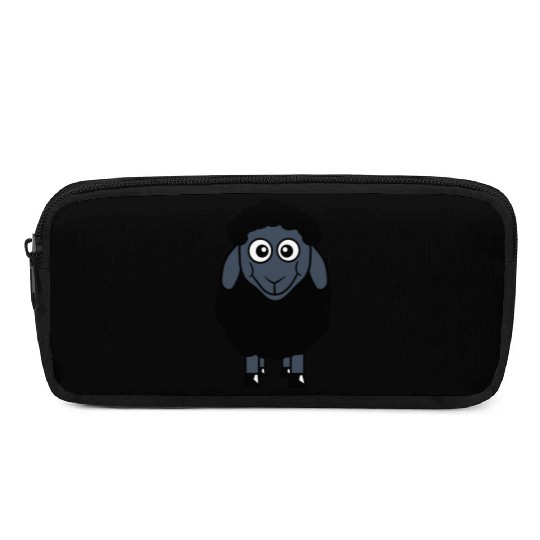 Black Sheep Small Cute Funny Lamb Cool Comic Sweet Pencil Cases