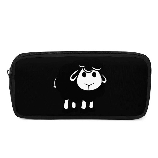 Black Sheep Small Cute Cute Lamb Cool Comic Sweet Pencil Cases