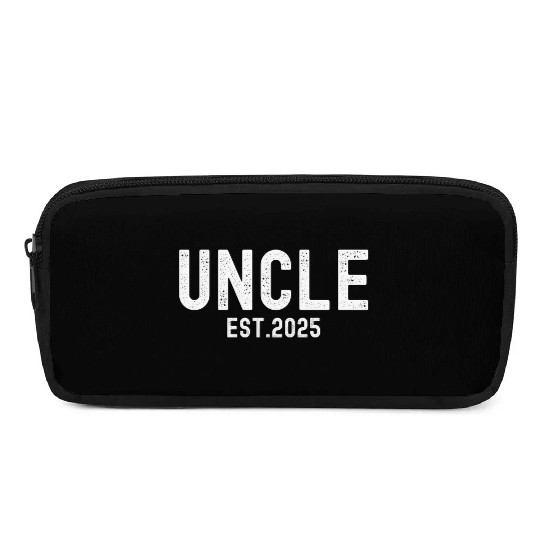 Uncle Est 2025 (distressed font) Pencil Cases