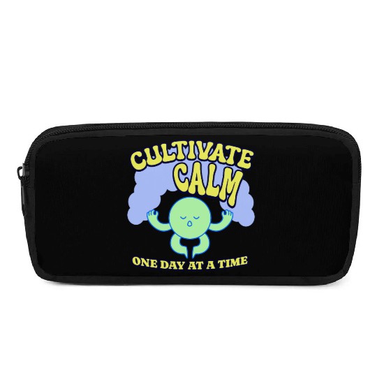 Cultivating Calm One Day At A Time Peaceful Pencil Cases