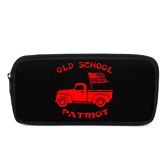 Old School Patriot Flag LIKE US ON FB #USAPatriot Pencil Cases