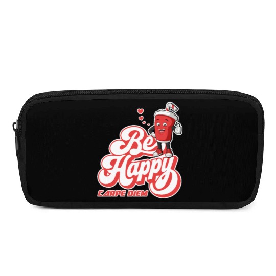 Be Happy - Carpe Diem - Seize The Day Motivational Pencil Cases
