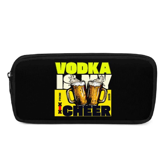 v is for vodka valentines CHEERS XX Pencil Cases