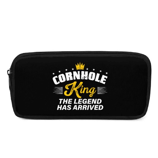 Cornhole King THE LEGEND HAS ARRIVED Cornhole Gift Pencil Cases