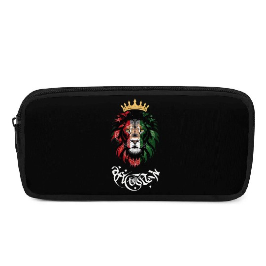 Afghanistan Lion Pencil Cases