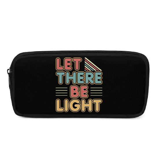 Let There Be Light religious novelty peace trendy Pencil Cases
