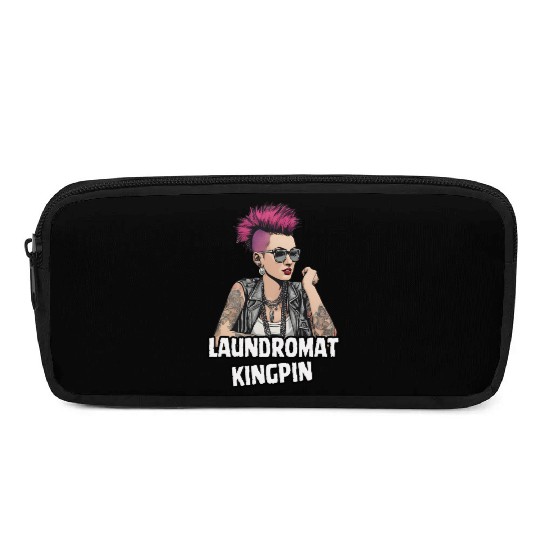 Laundromat Kingpin - Punk Rock Girl Pencil Cases
