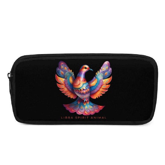 Libra Spirit Animal Dove Alebrije Female Pencil Cases