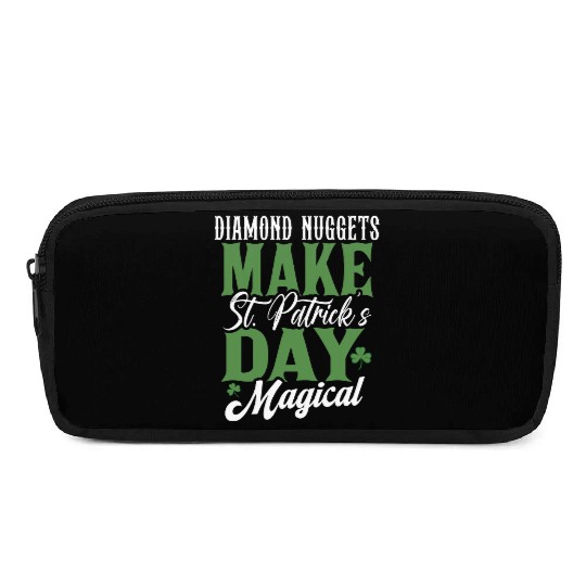 Diamond Nuggets Make St Patricks Day Magical Pencil Cases