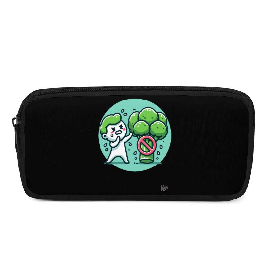 No Broccoli – Funny Anti-Veggie Design Pencil Cases
