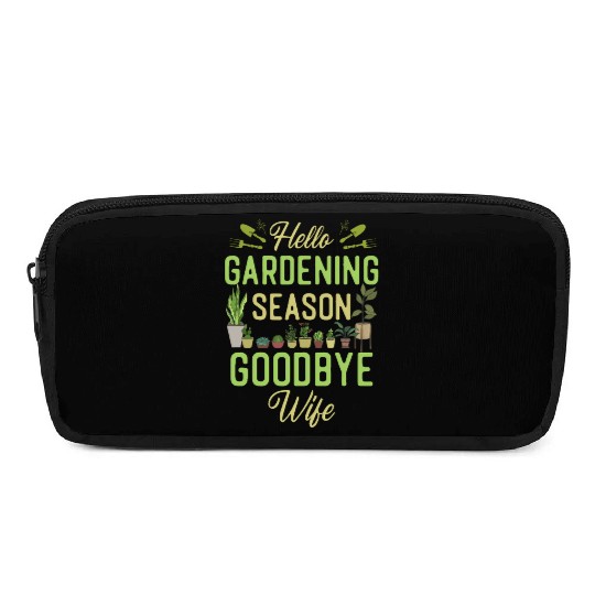 Plant Lover Gardening Husband Wife Pencil Cases