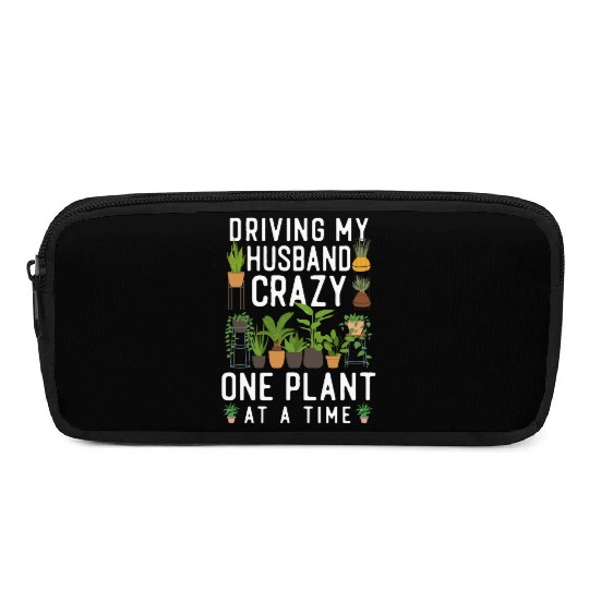 Plant Lover Gardening Husband Wife Pencil Cases