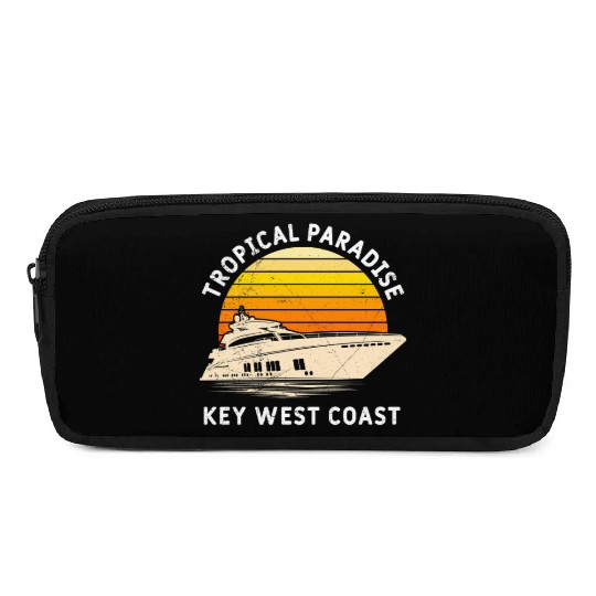 Florida TROPICAL PARADISE KEY-WEST COAST Pencil Cases