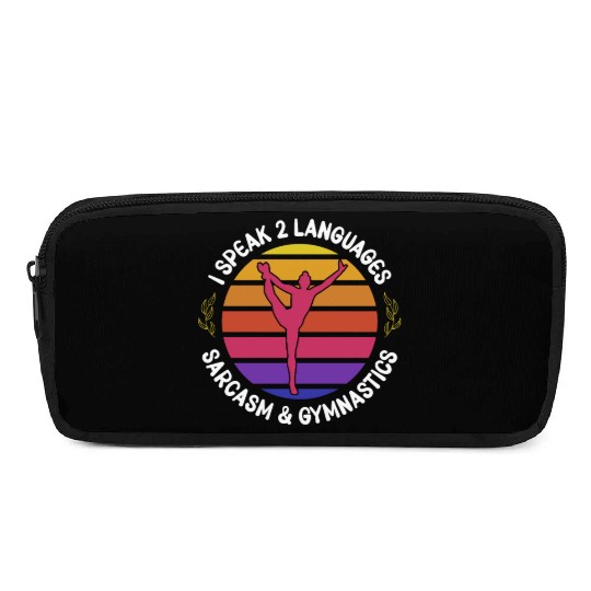 Gymnastics Gym Fitness Sports Training Pencil Cases